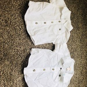 Button down short sleeved shirts